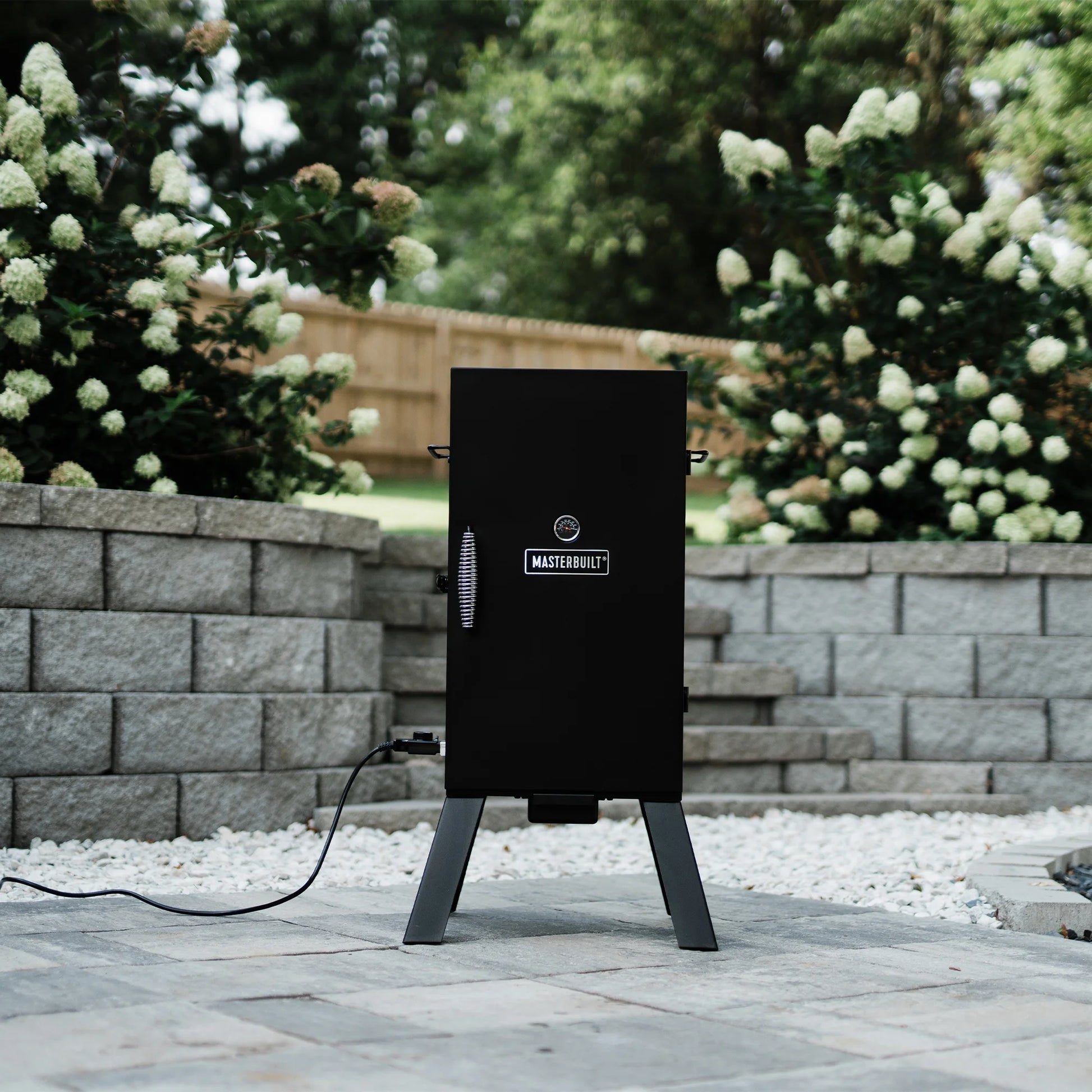 30-Inch Analog Electric Smoker in Black